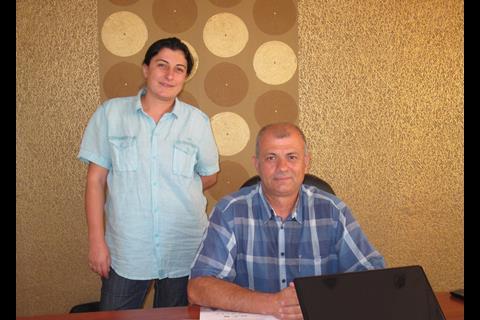 Ms Siman Toplu, cage and packaging operations director and Dr Can Saydum, group manager of packing facilities